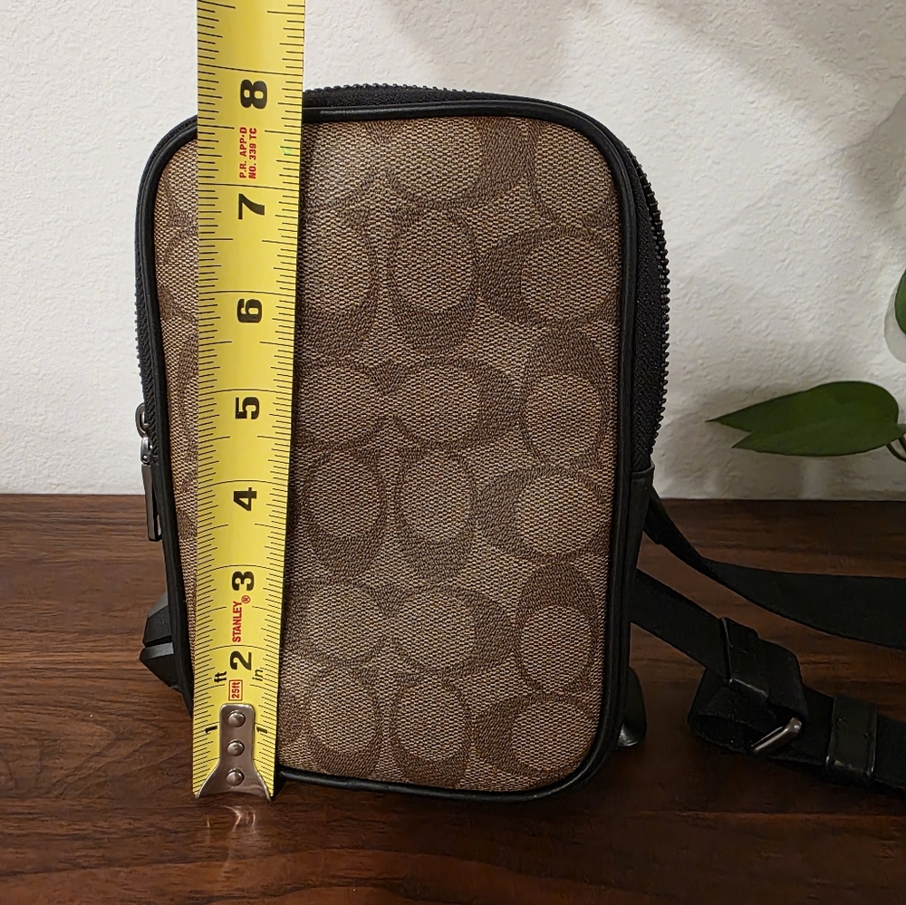 Coach ADEN crossbody Bag In Signature Canvas - Picture 2 of 12